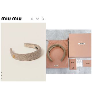 MIU MIU(カチューシャ)のフリマアイテム一覧 MIU MIU(カチューシャ)のフリマアイテム一覧