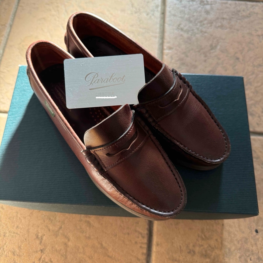 超美品】Paraboot パラブーツ ローファー CORAUX(コロー) 超美品】Paraboot パラブーツ ローファー CORAUX(コロー)