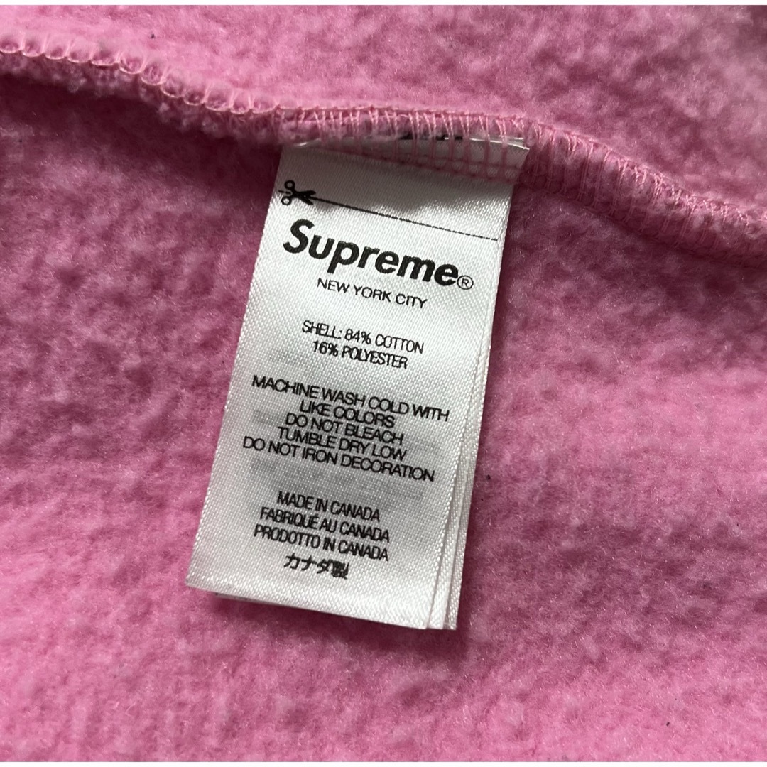 Supreme - シュプリーム XL ボックスロゴ ピンク ジップアップ Supreme - シュプリーム XL ボックスロゴ ピンク ジップアップ