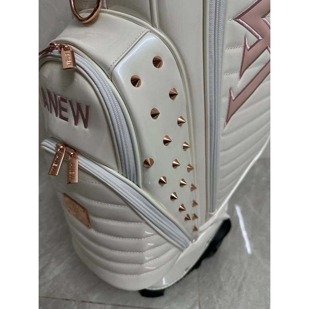 新品未使用】ANEW GOLF アニューゴルフ キャスター型キャディバッグ 新品未使用】ANEW GOLF アニューゴルフ キャスター型キャディバッグ