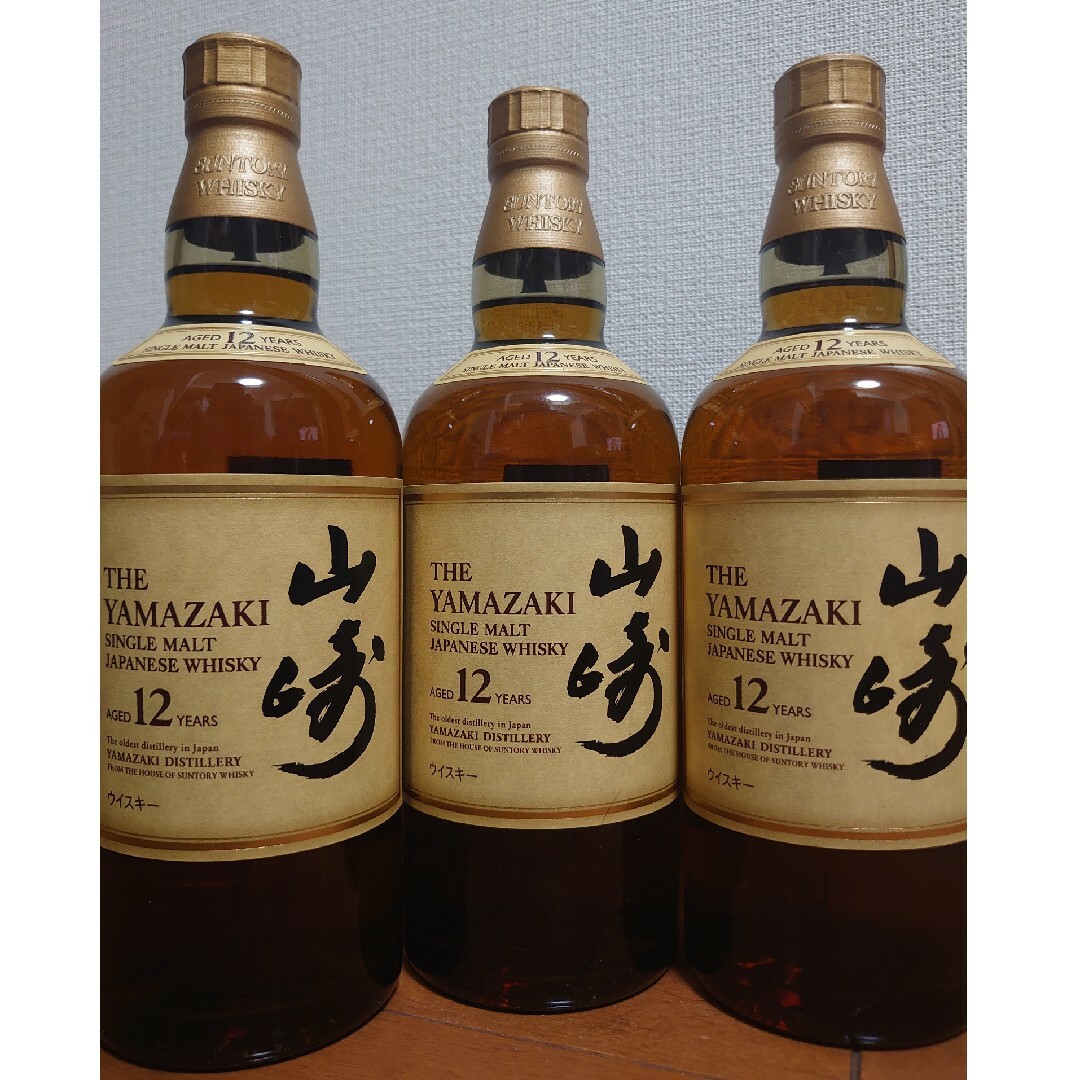 サントリー - 山崎12年 700ml新品3本セットの通販 by カッシー's shop|サントリーならラクマ サントリー - 山崎12年 700ml新品3本セットの通販 by カッシー's shop|サントリーならラクマ