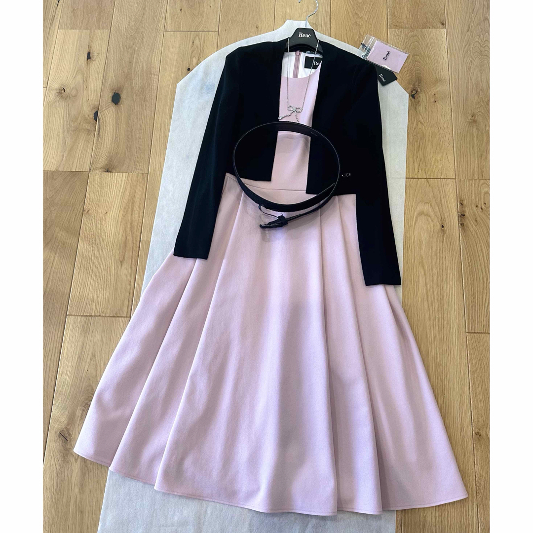 René - Rene♡ 2024年 完売フェアリーピンクF&Fワンピースの通販 René - Rene♡ 2024年 完売フェアリーピンクF&Fワンピースの通販