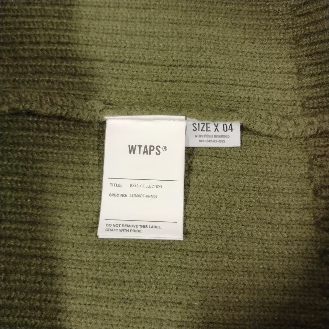 W)taps - WTAPS ダブルタップス 24AW DECK/ SWEATER / POLY W)taps - WTAPS ダブルタップス 24AW DECK/ SWEATER / POLY