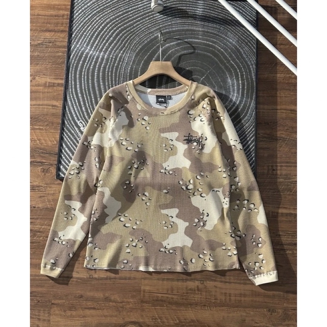 STUSSY - Stussy FW24 RAGLAN THERMAL LS CREWの通販 by riv's STUSSY - Stussy FW24 RAGLAN THERMAL LS CREWの通販 by riv's