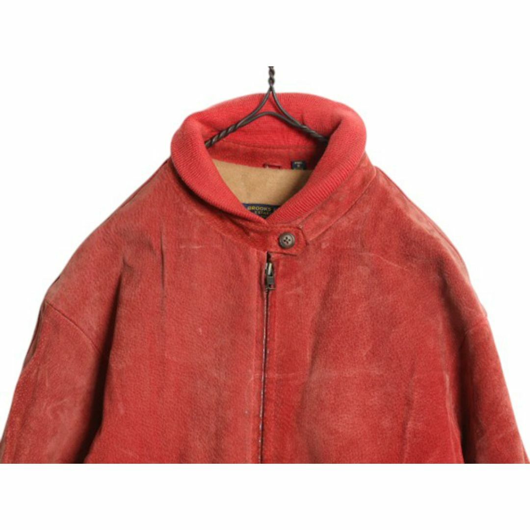 Brooks Brothers - 80s ブルックスブラザーズ 本革 スウェード Brooks Brothers - 80s ブルックスブラザーズ 本革 スウェード