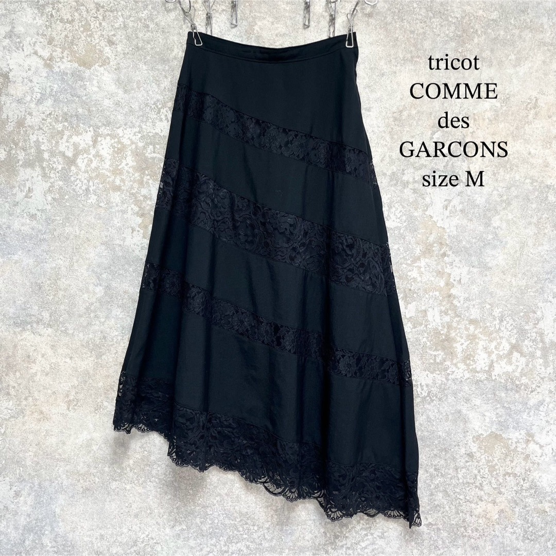 tricot COMME des GARCONS レース 変形 ロングスカート スカート tricot COMME des GARCONS レース 変形 ロングスカート スカート