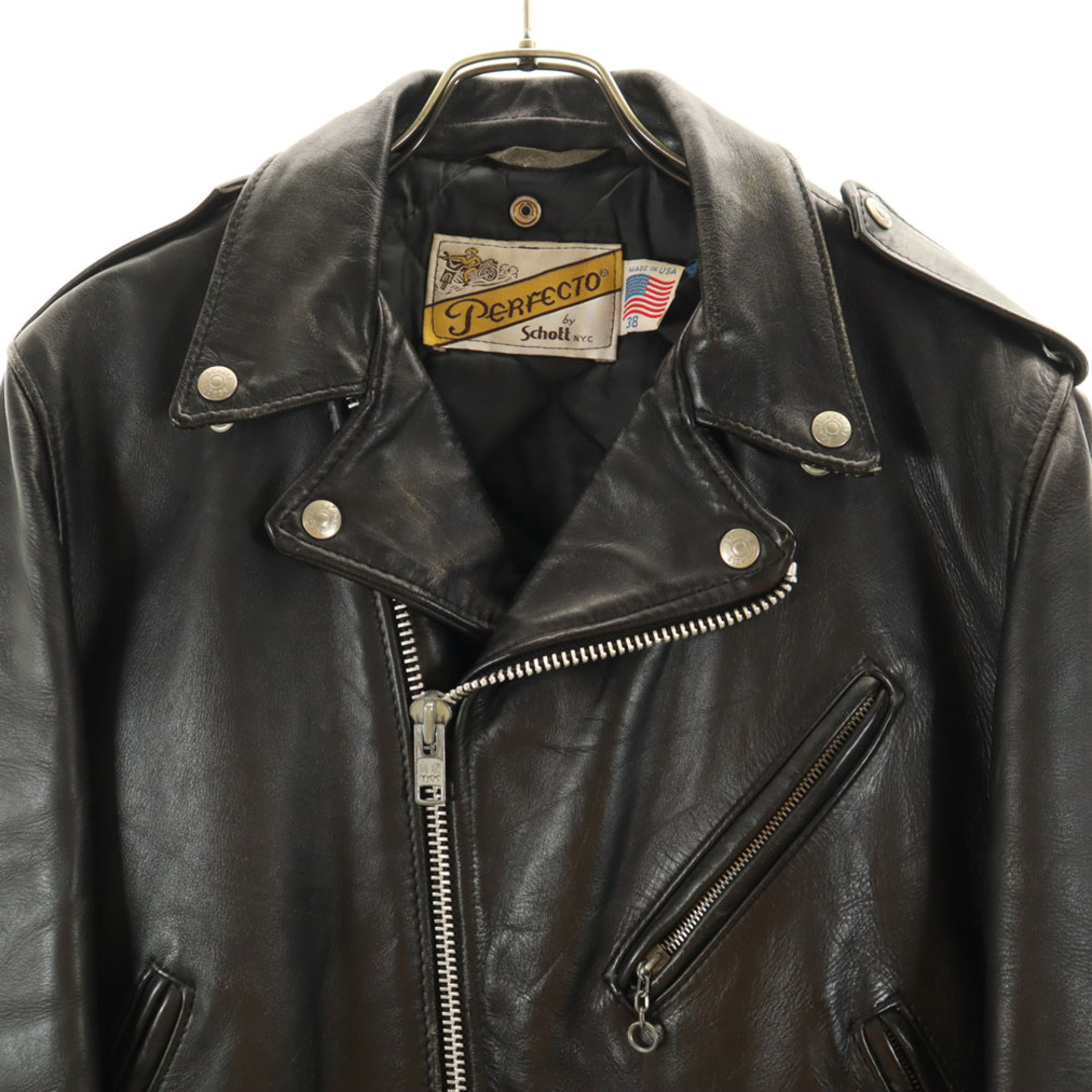 schott ✖︎ かみつき neighborhood ライダースJK 38 ブラック schott ✖︎ かみつき neighborhood ライダースJK 38 ブラック