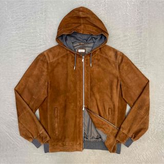ブルネロクチネリスエードパーカーS-XS ブルネロクチネリスエードパーカーS-XS