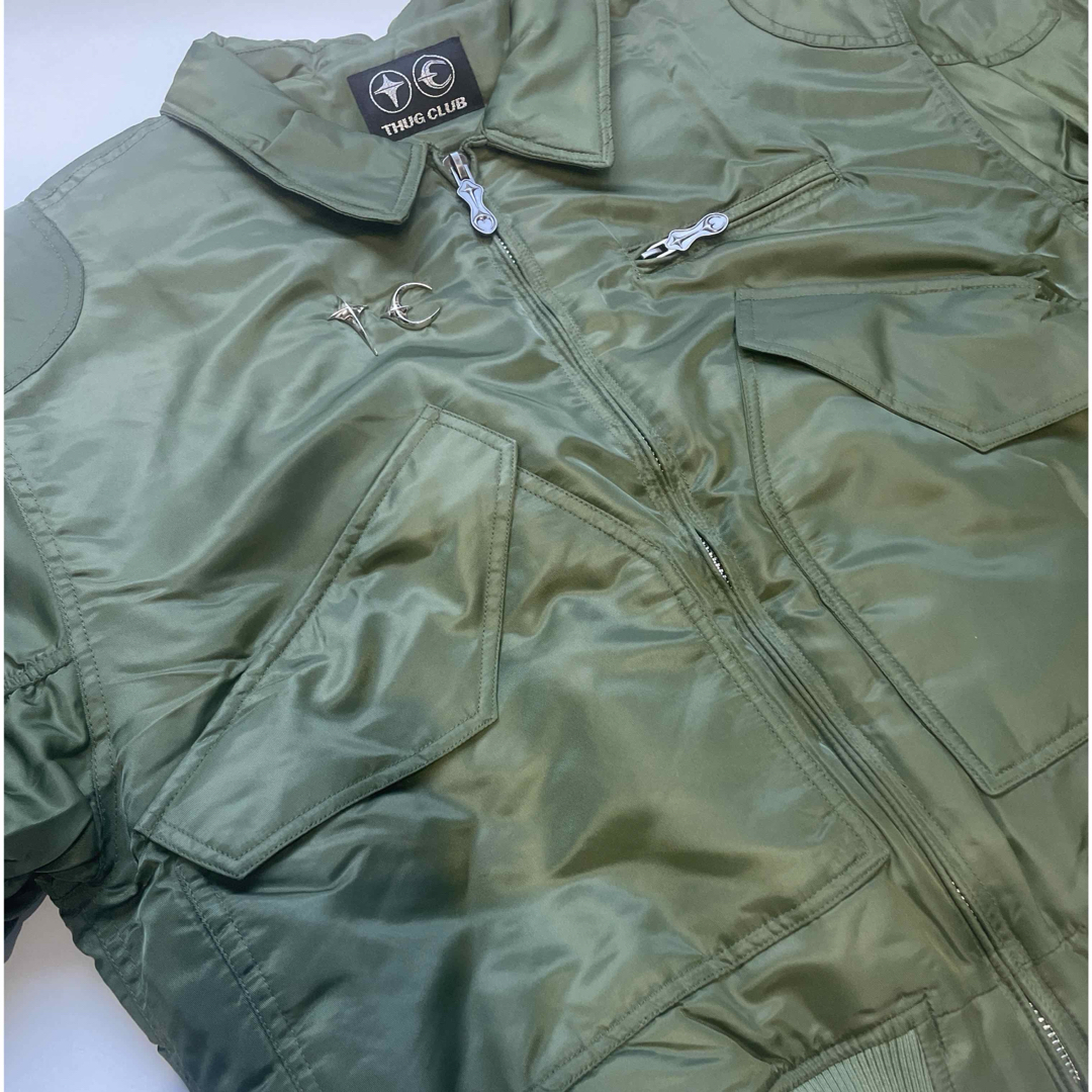 THUG CLUB Bomber Jacket THUG CLUB Bomber Jacket