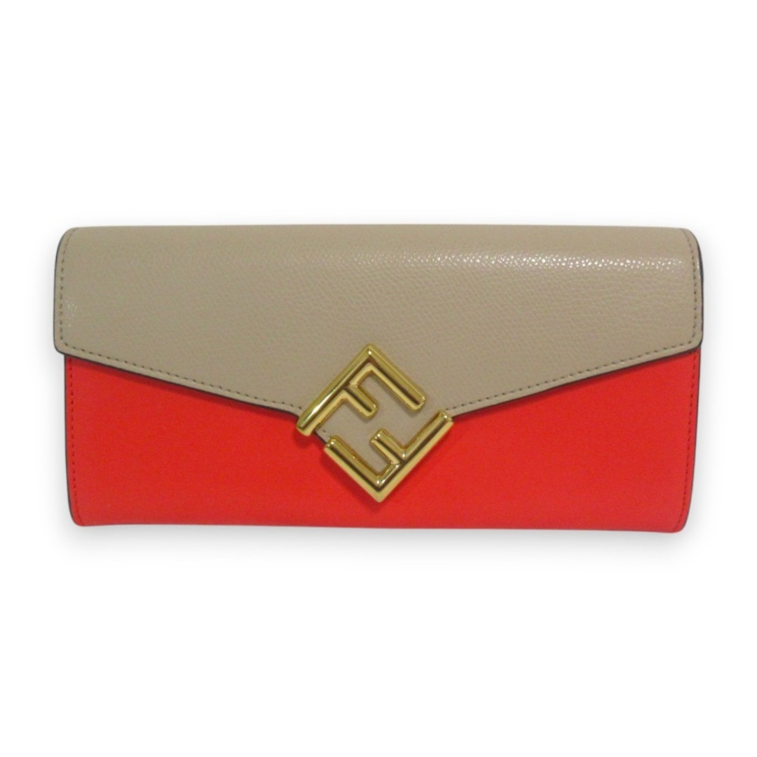 FENDI - 美品 FENDI フェンディ FFダイヤモンド コンチネンタル FENDI - 美品 FENDI フェンディ FFダイヤモンド コンチネンタル