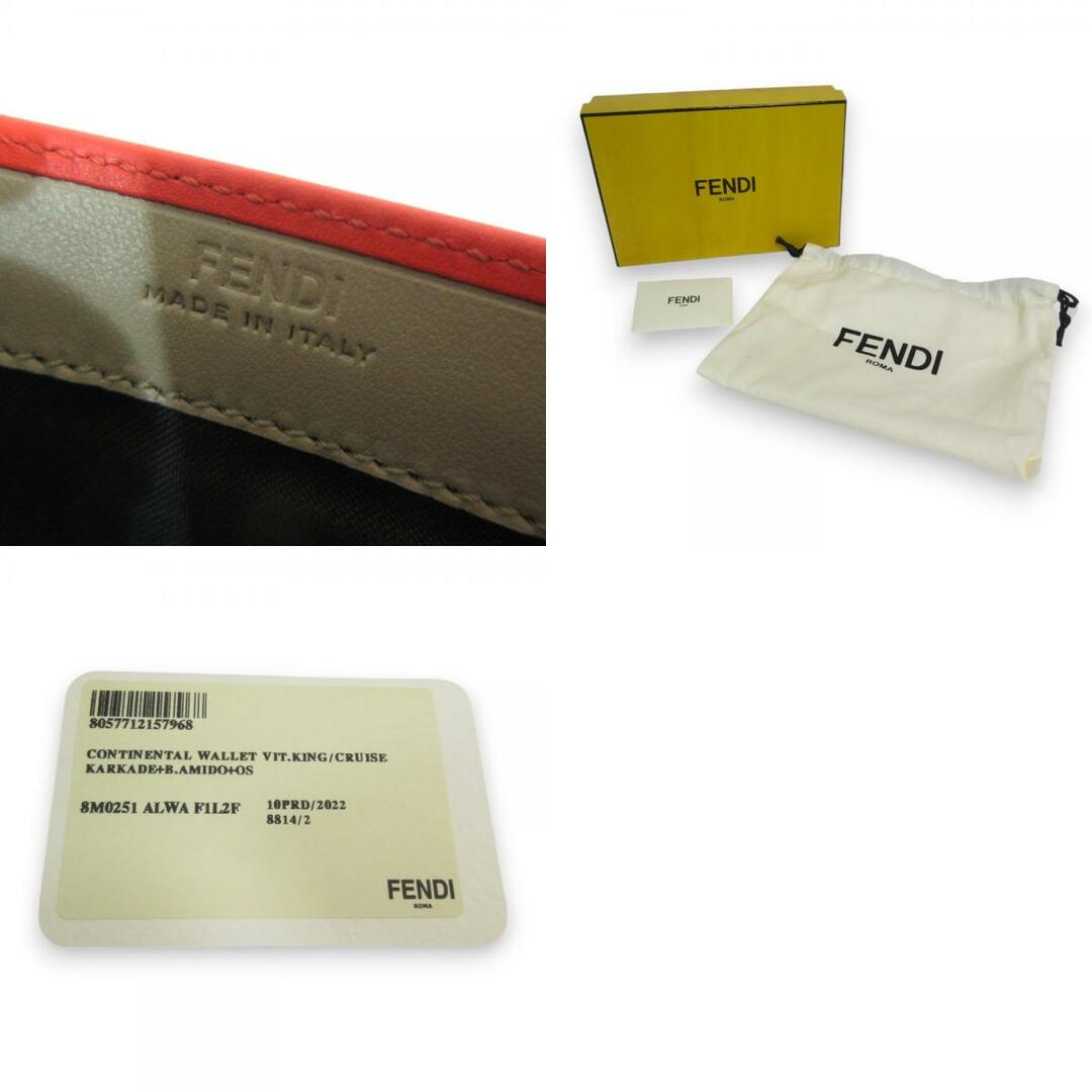 FENDI - 美品 FENDI フェンディ FFダイヤモンド コンチネンタル FENDI - 美品 FENDI フェンディ FFダイヤモンド コンチネンタル