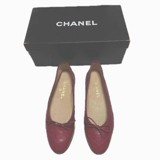 CHANEL(バレエシューズ ・ レッド/赤色系)のフリマアイテム一覧 CHANEL(バレエシューズ ・ レッド/赤色系)のフリマアイテム一覧