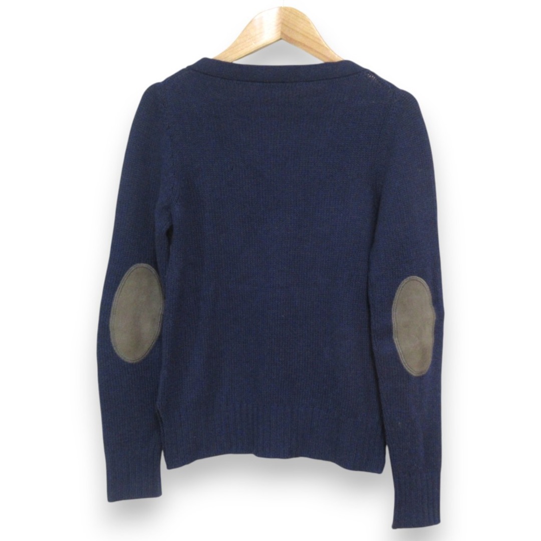 PRADA - 良品 PRADA プラダ カシミヤ100% エルボーパッチ V PRADA - 良品 PRADA プラダ カシミヤ100% エルボーパッチ V