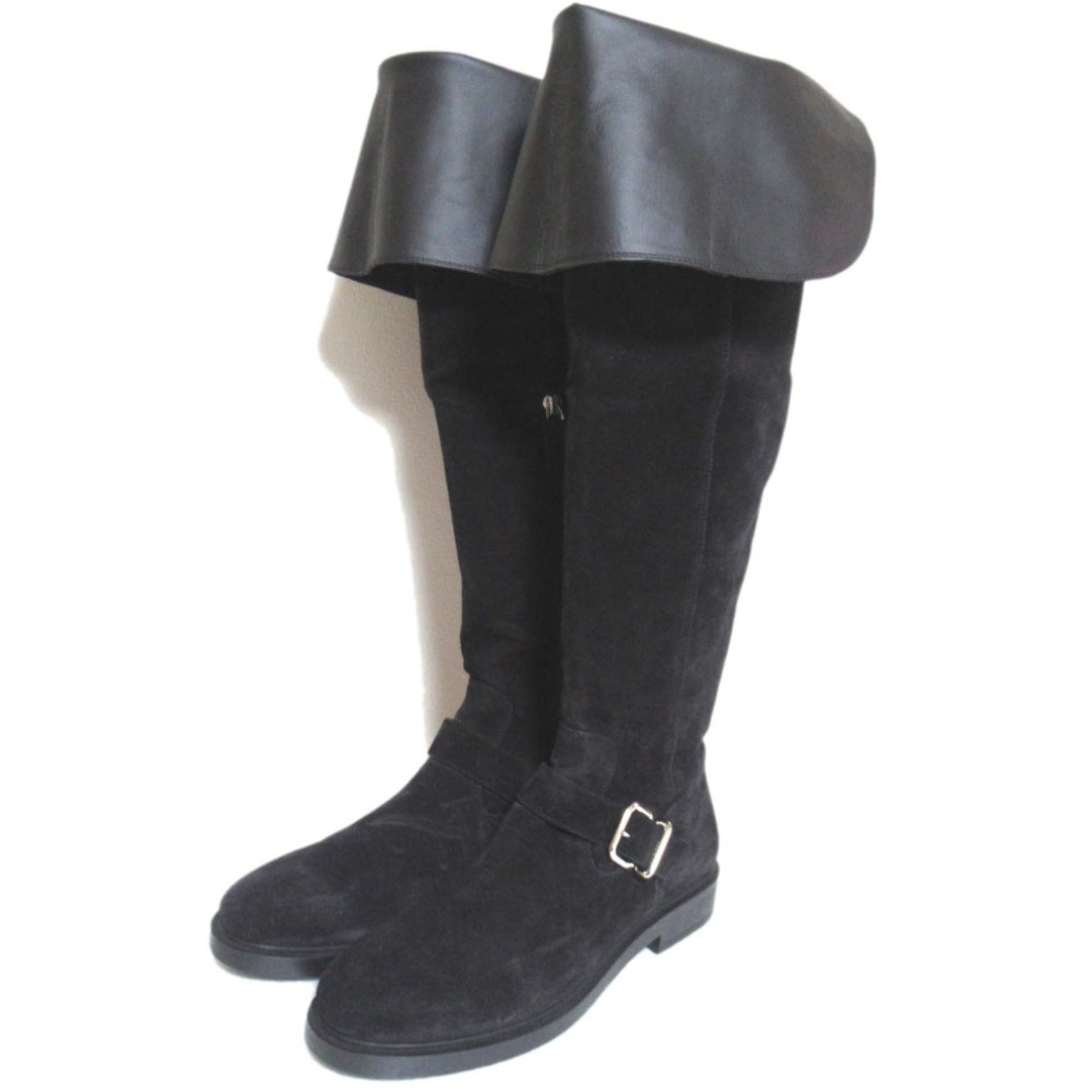 1円 □極美品□ TODS トッズ レザー ロングブーツ ヒール 7 1/2 1円 □極美品□ TODS トッズ レザー ロングブーツ ヒール 7 1/2