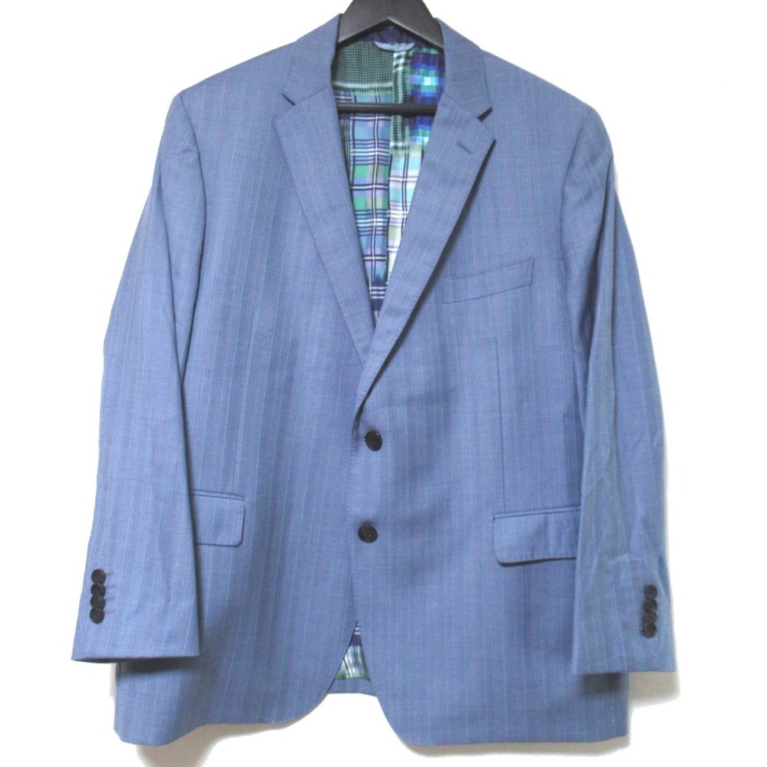 ETRO - 美品 ETRO エトロ ストライプ柄 シングル 2B テーラード ETRO - 美品 ETRO エトロ ストライプ柄 シングル 2B テーラード