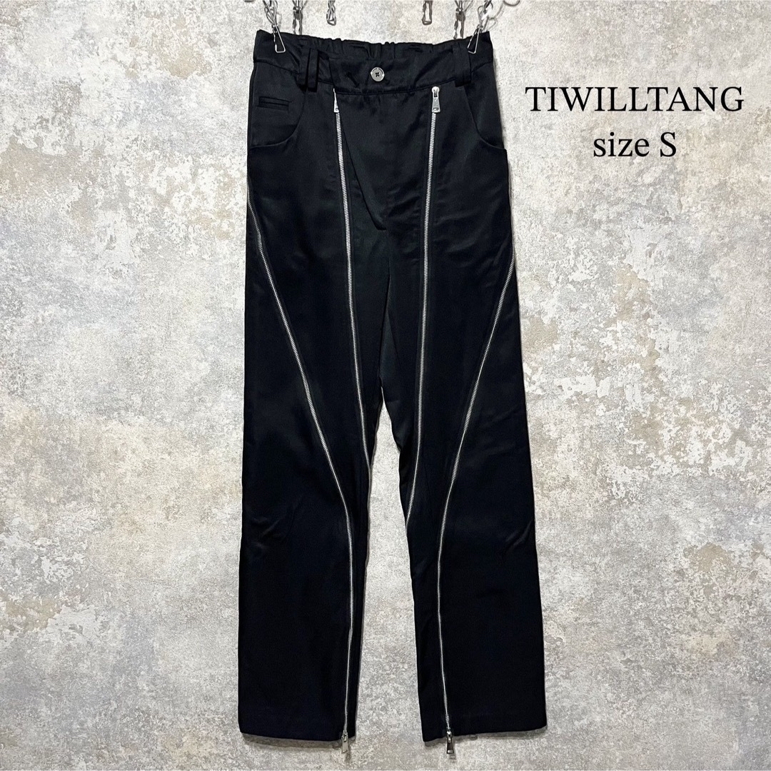 TIWILLTANG ジップ パンツ スラックス タオパオ メンズのパンツ(その他)の商品写真