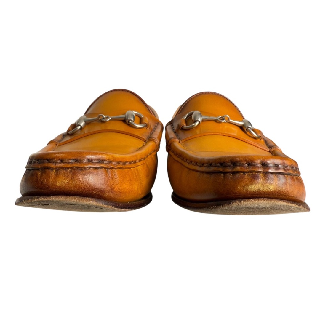 GUCCI - 美品 GUCCI グッチ レザー ホースビット ローファー 35 GUCCI - 美品 GUCCI グッチ レザー ホースビット ローファー 35