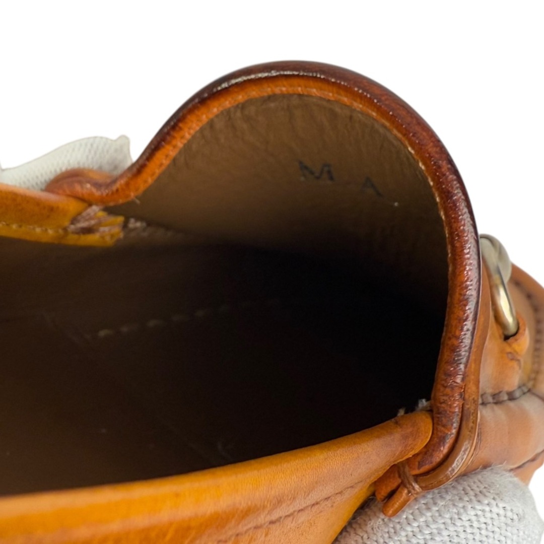 GUCCI - 美品 GUCCI グッチ レザー ホースビット ローファー 35 GUCCI - 美品 GUCCI グッチ レザー ホースビット ローファー 35