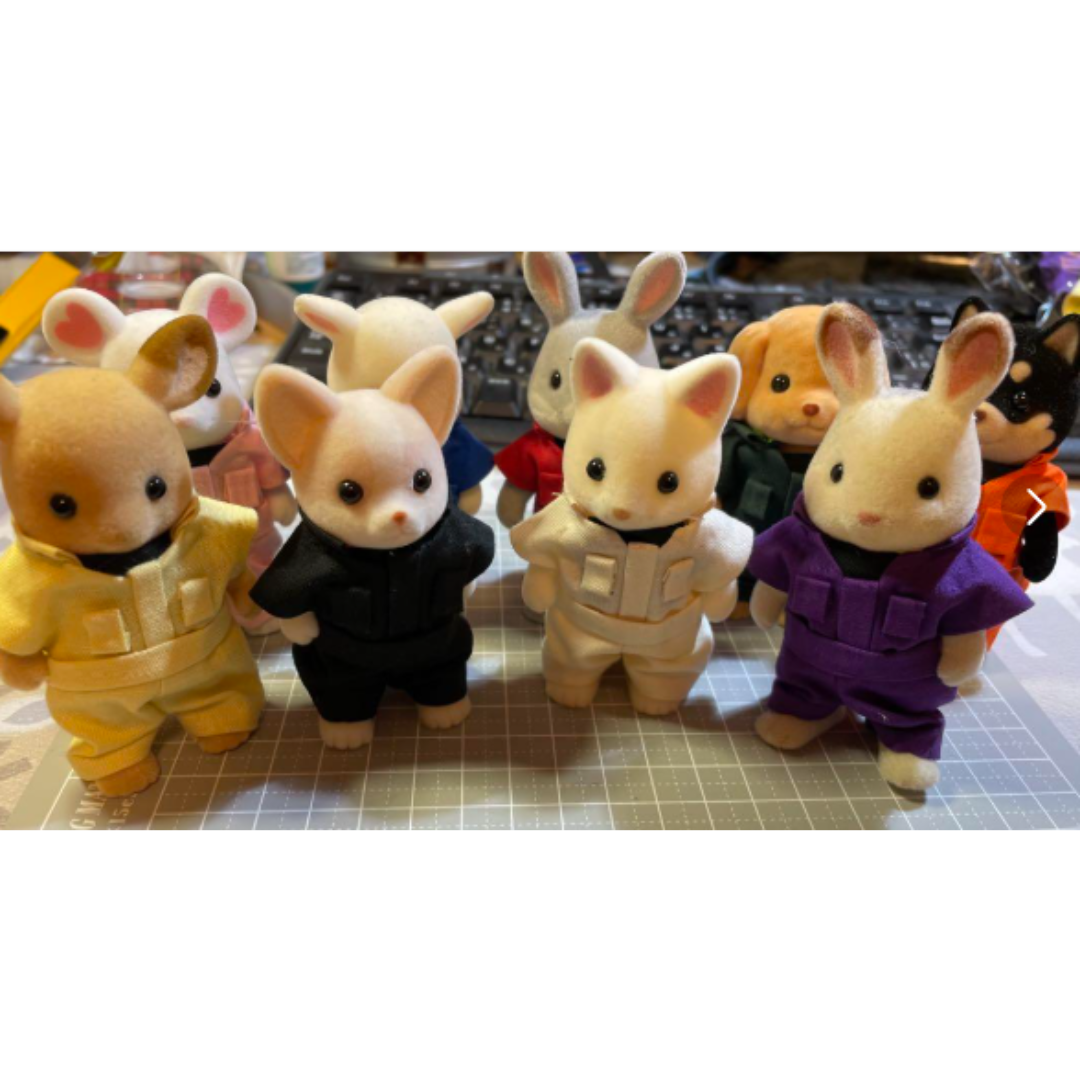 シルバニアファミリー - 9色セット　シルバニア　Snow Man メンバーカラーつなぎ