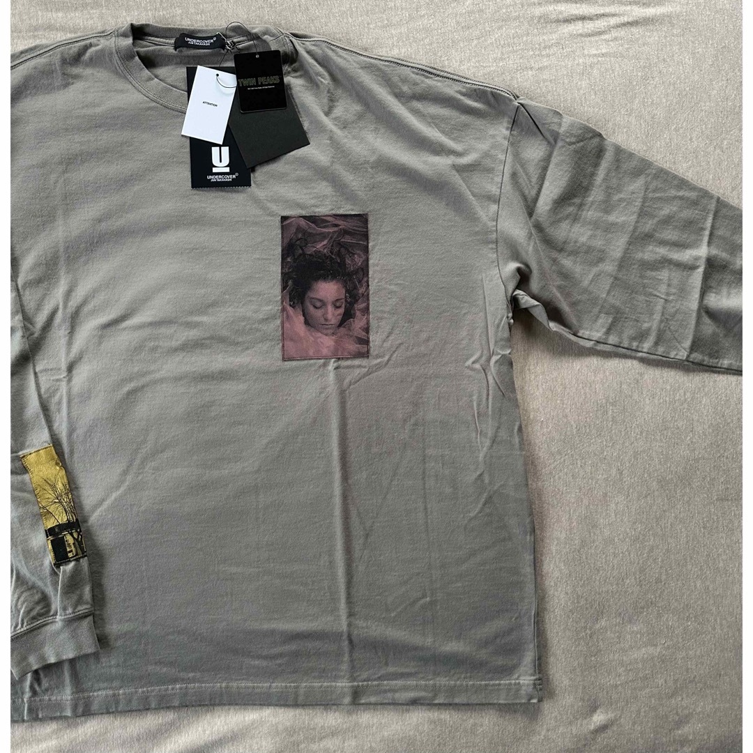 UNDERCOVER - 24AW新品 UNDERCOVER TWIN PEAKS ロング Tシャツの UNDERCOVER - 24AW新品 UNDERCOVER TWIN PEAKS ロング Tシャツの
