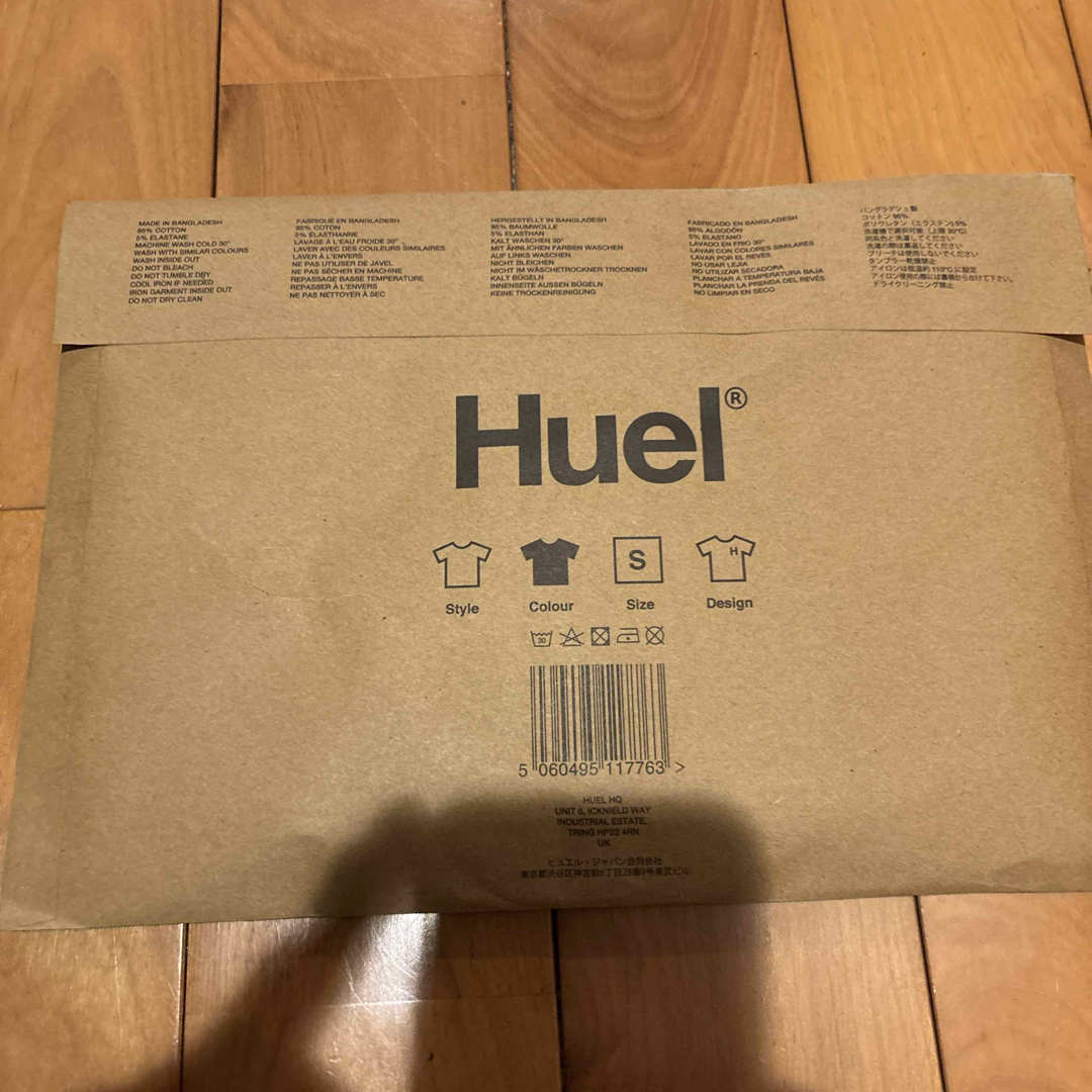 Huel Tシャツブラック S レディースのトップス(Tシャツ(半袖/袖なし))の商品写真