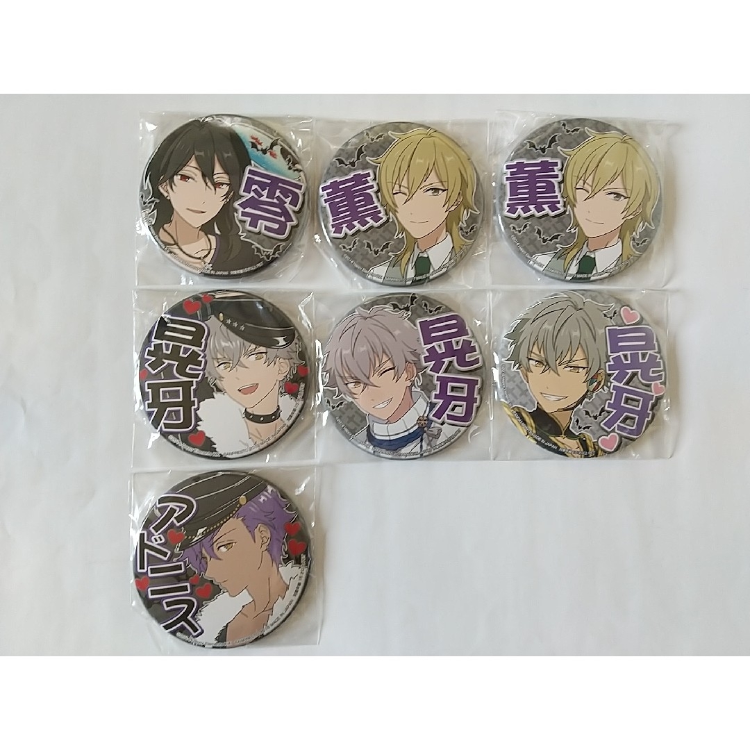 あんスタ 応援缶バッジ UNDEAD 零 薫 晃牙 アドニス あんスタ 応援缶バッジ UNDEAD 零 薫 晃牙 アドニス