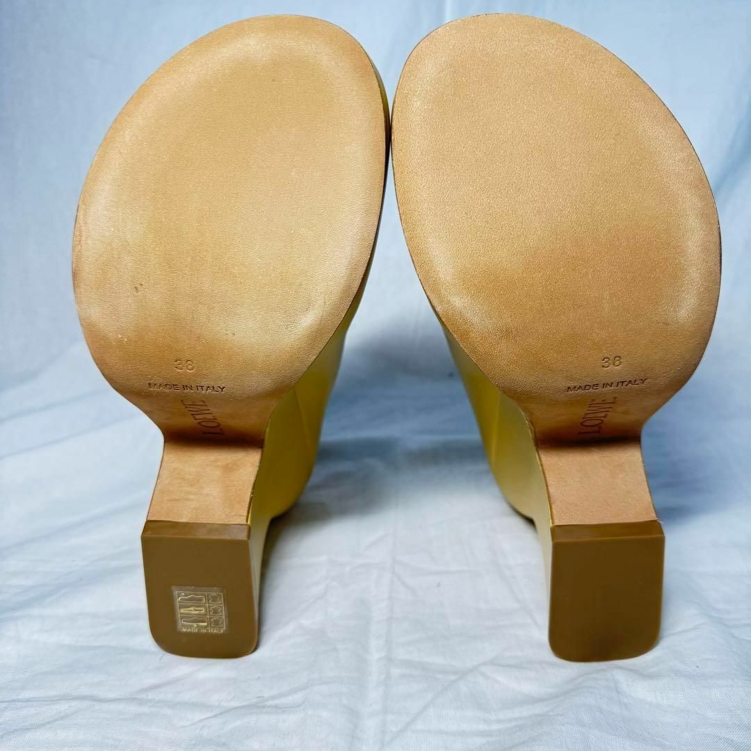 LOEWE - 【定価13.8万】ロエベ テラ フォーム ヒール レザー LOEWE - 【定価13.8万】ロエベ テラ フォーム ヒール レザー