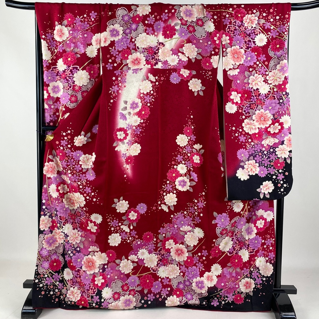 振袖 身丈171cm 裄丈70cm 正絹 名品 振袖 身丈171cm 裄丈70cm 正絹 名品