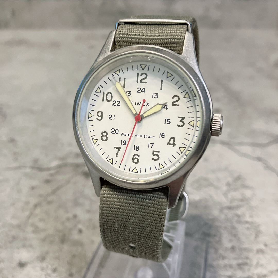 TIMEX - 希少 TIMEX J.CREW タイメックス ミリタリーウォッチ TIMEX - 希少 TIMEX J.CREW タイメックス ミリタリーウォッチ