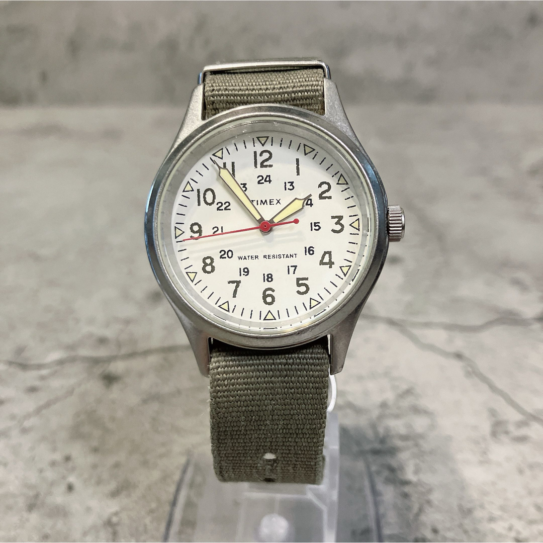 TIMEX - 希少 TIMEX J.CREW タイメックス ミリタリーウォッチ TIMEX - 希少 TIMEX J.CREW タイメックス ミリタリーウォッチ