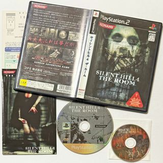 プレイステーション2(PlayStation2)のPS2 サイレントヒル4 ザ・ルーム CDあり　プレステ Silent Hill(家庭用ゲームソフト)