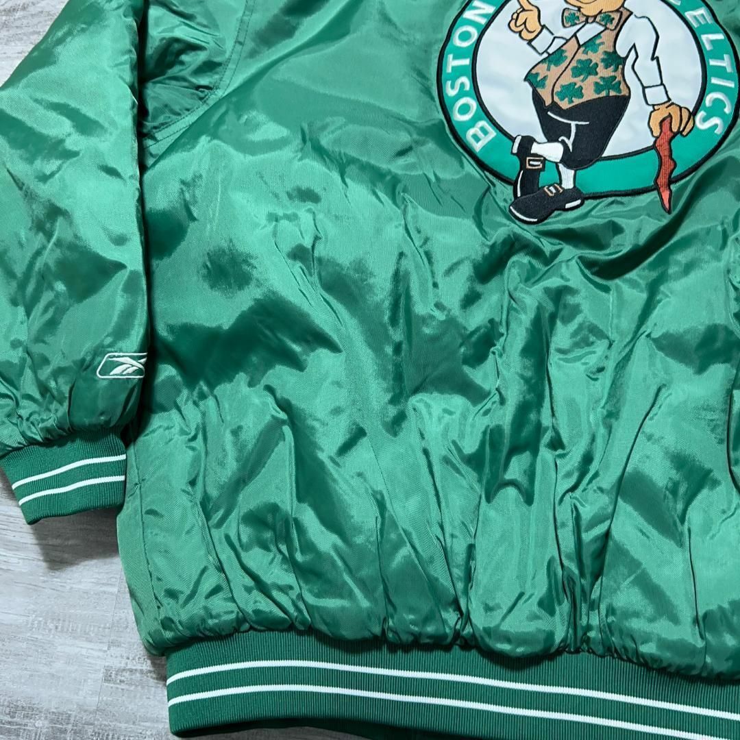 Reebok NBA セルティックス 中綿ジャケット ブルゾン リーボック L Reebok NBA セルティックス 中綿ジャケット ブルゾン リーボック L