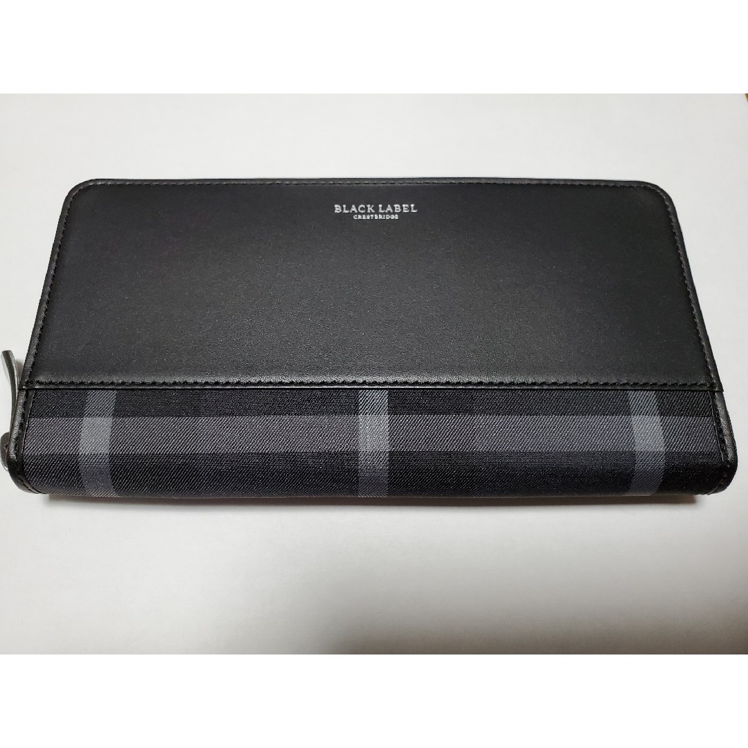 新品】ブラックレーベルクレストブリッジ 長財布 ラウンドジップ 新品】ブラックレーベルクレストブリッジ 長財布 ラウンドジップ