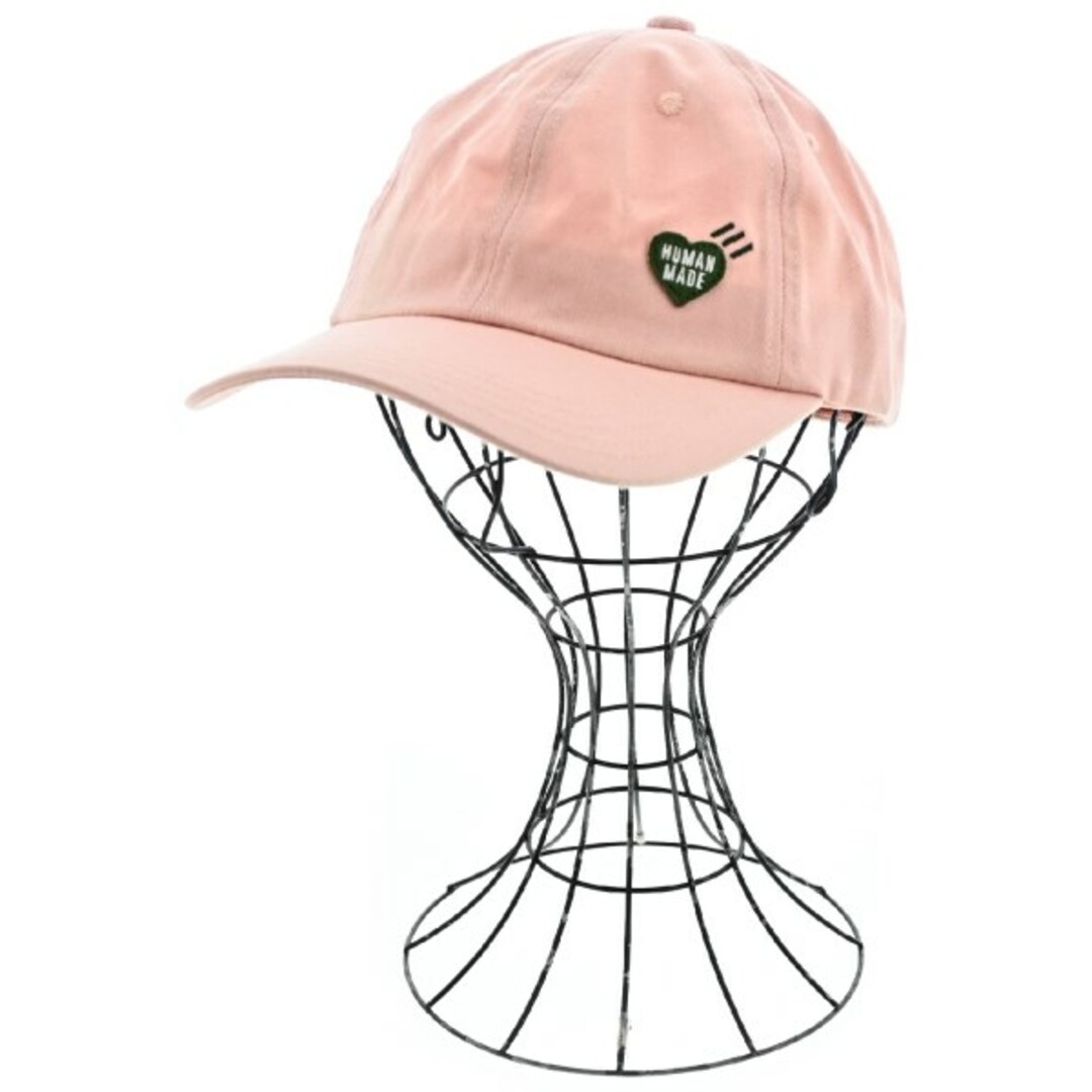 みんなが待ってた！＼再入荷待ち／人気ランキング MADE HUMAN ヒューマンメイド 【古着】 ピンク - キャップ 帽子