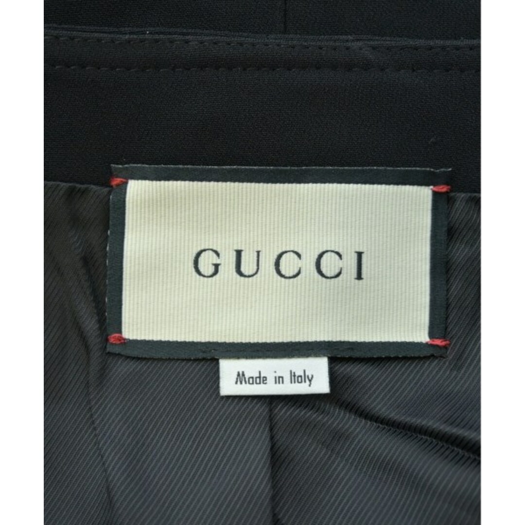GUCCI - GUCCI グッチ ベスト 40(M位) 黒 【古着】【中古】の GUCCI - GUCCI グッチ ベスト 40(M位) 黒 【古着】【中古】の