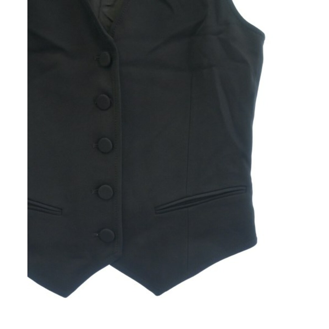 GUCCI - GUCCI グッチ ベスト 40(M位) 黒 【古着】【中古】の GUCCI - GUCCI グッチ ベスト 40(M位) 黒 【古着】【中古】の