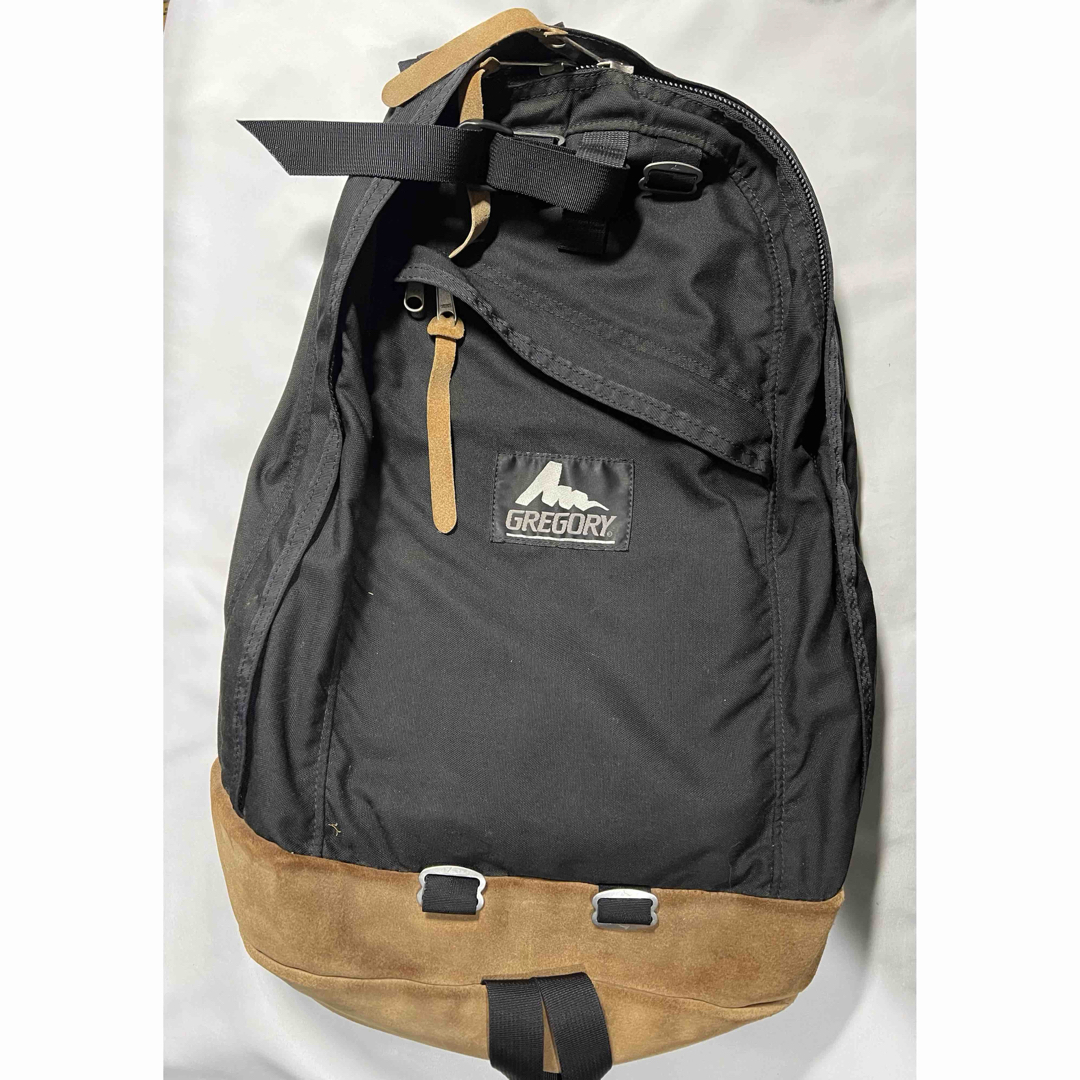希少 USA製 GREGORY デイパック 銀タグ ボトムレザー バッグ 希少 USA製 GREGORY デイパック 銀タグ ボトムレザー バッグ