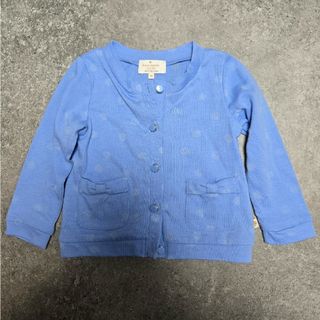 ケイトスペードニューヨーク(kate spade NEW YORK)の【美品】kate spade カーディガン ドット(カーディガン)