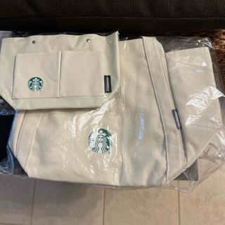 スターバックス(Starbucks)のスタバ　福袋　トートバックとバックインバック(トートバッグ)