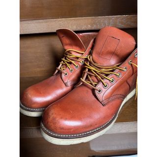 レッドウィング(REDWING)のレッドウィング 8166 ブーツ 9D 27cm ビブラムソール プレーントゥ(ブーツ)