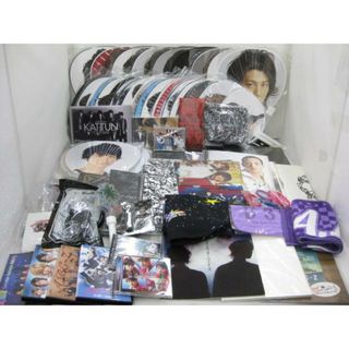  【まとめ売り 中古品】 KAT-TUN ABC-Z トートバッグ うちわ パンフレット 他 生写真 100枚 以上 グッズセット(アイドルグッズ)