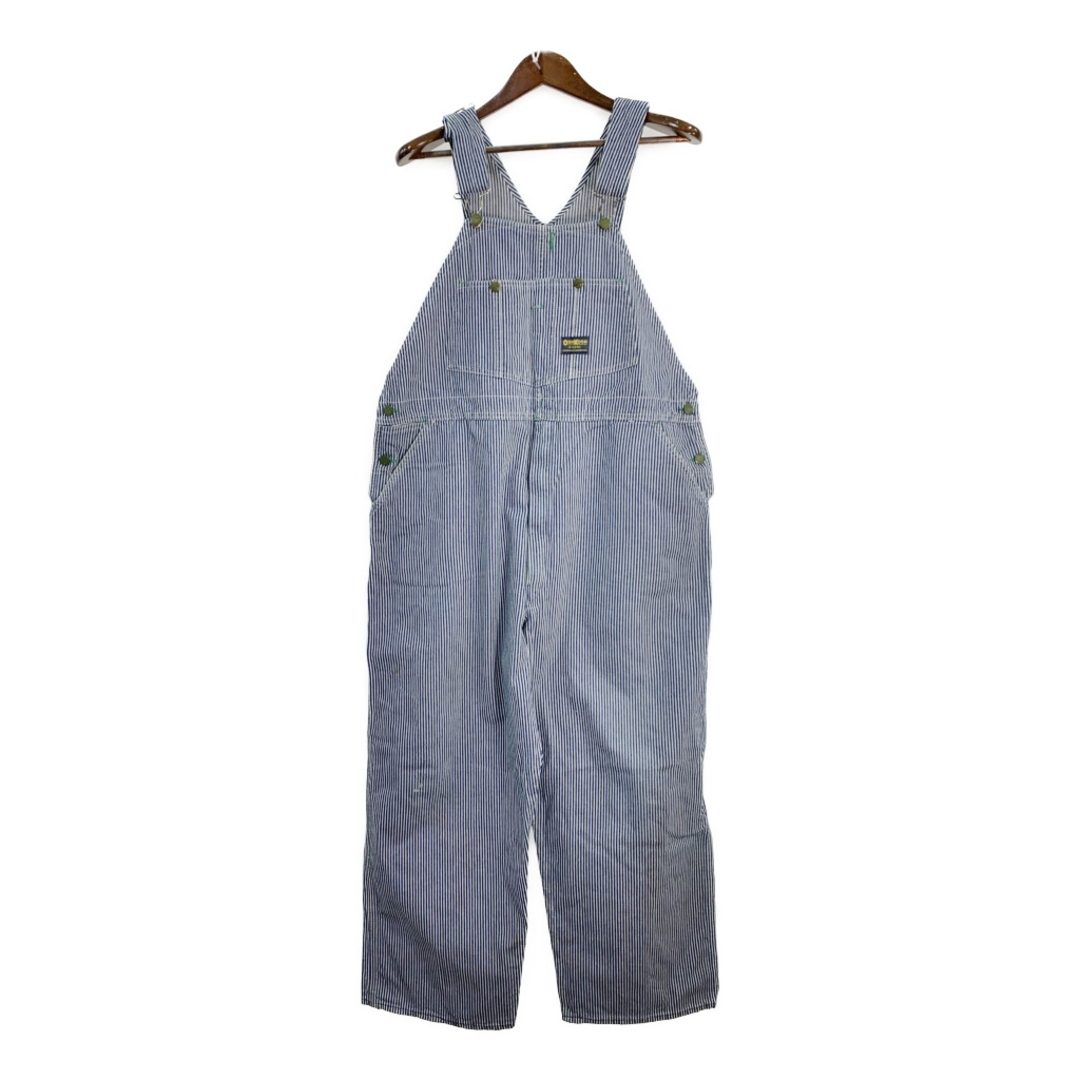 70年代 USA製 OSHKOSH オシュコシュ ヒッコリーストライプ ビブ 70年代 USA製 OSHKOSH オシュコシュ ヒッコリーストライプ ビブ