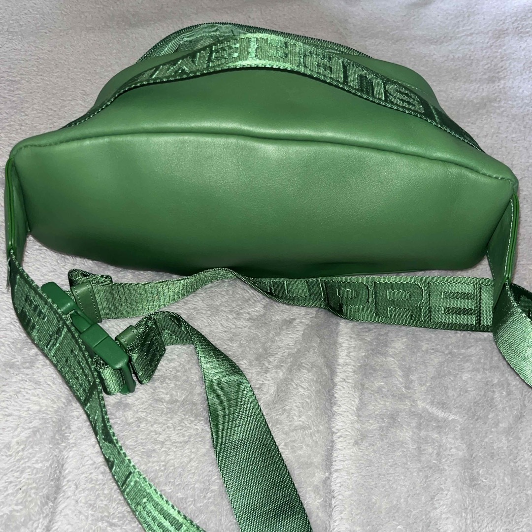 Supreme Leather Waist Bag レザー ウエストバッグ supreme Leather Waist Bag green新品