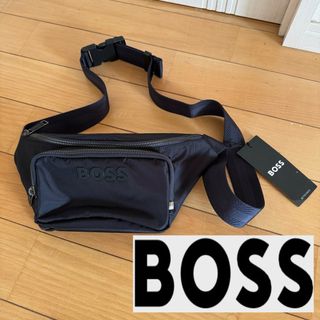 HUGO BOSS - 【新品】ヒューゴボス ボディバッグ ネイビー 海外 HUGO BOSS - 【新品】ヒューゴボス ボディバッグ ネイビー 海外