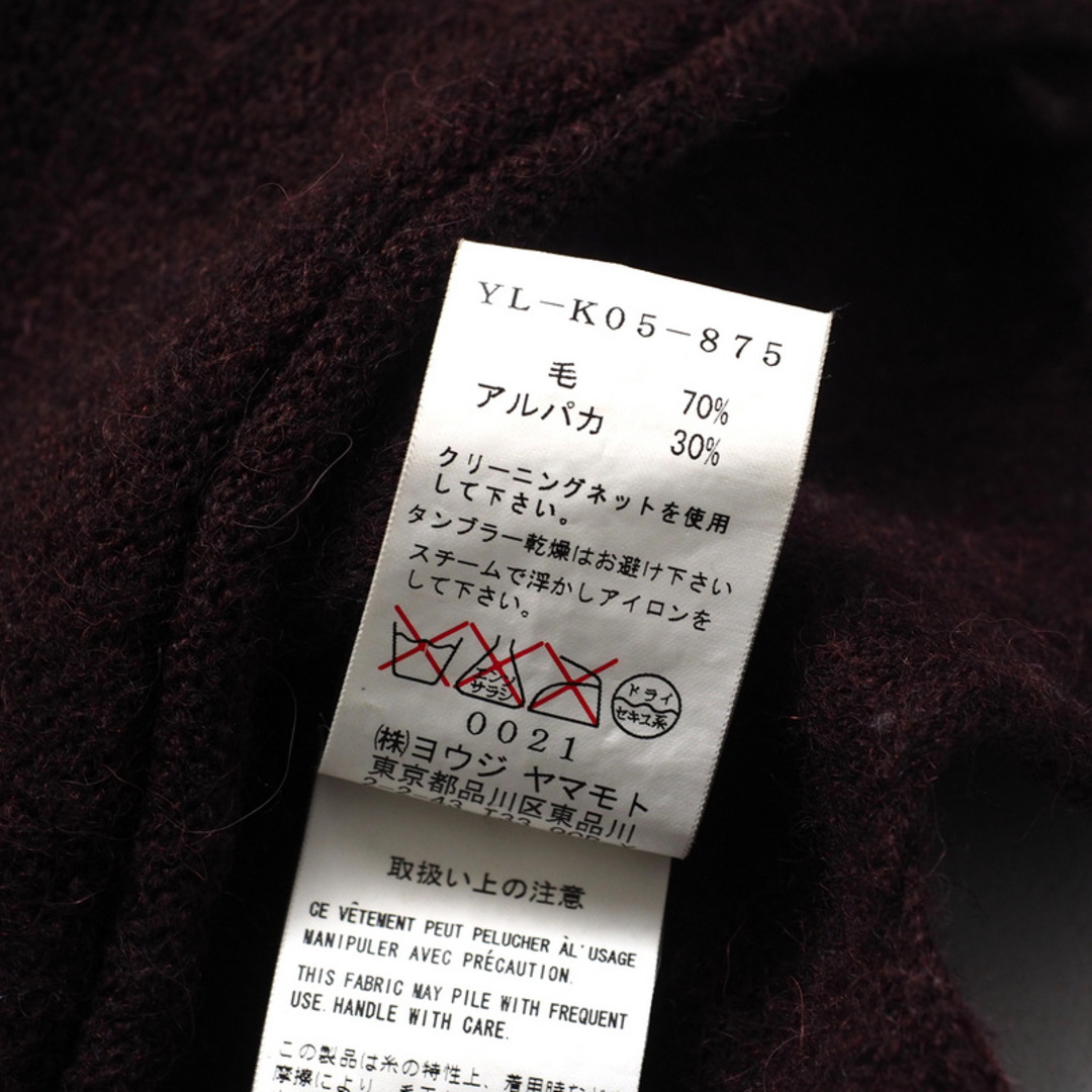 Y's - Y's Yohji Yamamoto ワイズ ヨウジヤマモト ニット サイズ Y's - Y's Yohji Yamamoto ワイズ ヨウジヤマモト ニット サイズ