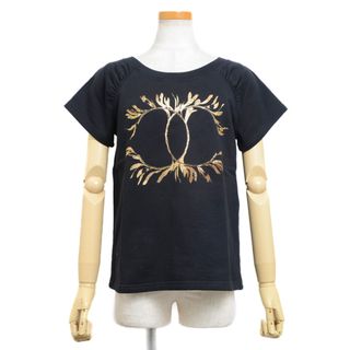 シャネル 黒 Tシャツ Chanel Cruise2021-22 シャネル 黒 Tシャツ Chanel Cruise2021-22