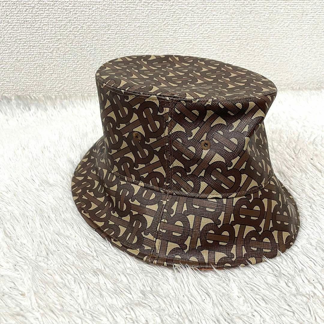 BURBERRY - ほぼ新品! 現行BURBERRY バケットハット TB BURBERRY - ほぼ新品! 現行BURBERRY バケットハット TB