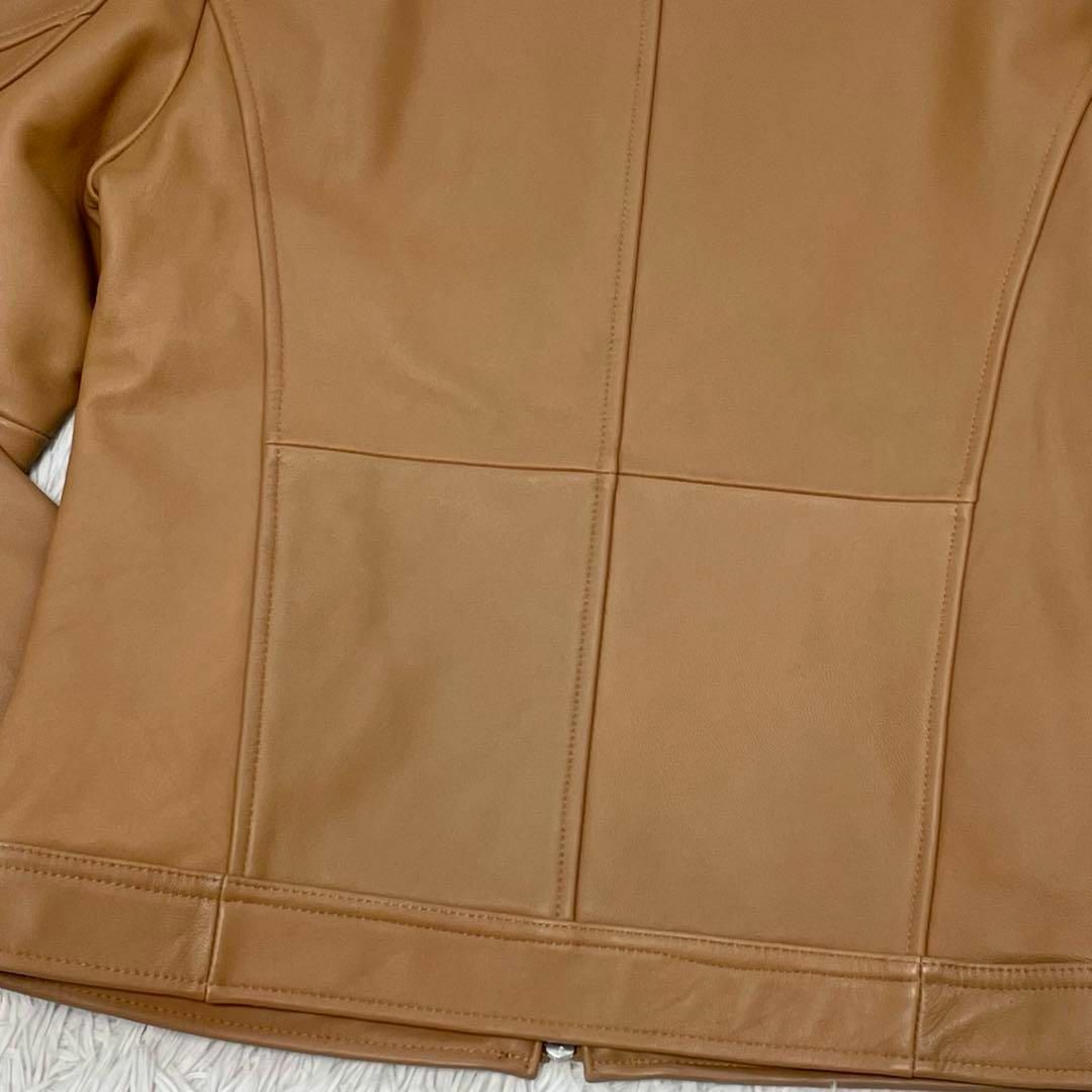美品✨291295HOMME ライダースジャケット シングル 羊革 Wジップ 美品✨291295HOMME ライダースジャケット シングル 羊革 Wジップ