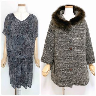 GRACE CONTINENTAL(ロングコート ・ グレー/灰色系)のフリマ GRACE CONTINENTAL(ロングコート ・ グレー/灰色系)のフリマ