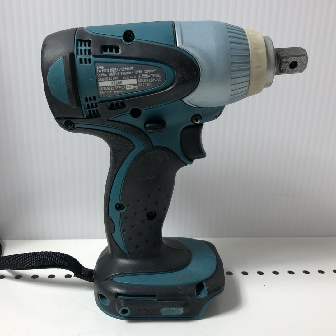 マキタ製14.4V充電式インパクトレンチ TW152D 本体のみ マキタ製14.4V充電式インパクトレンチ TW152D 本体のみ